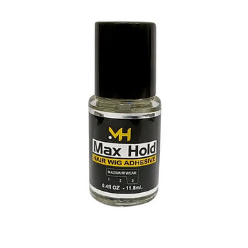 Max Hold Glue for Lace Wigs Waterproof Strong Invisible Long lasting Bonding Wig Glue (11.8ml/100m