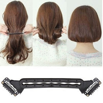 Flexible Roller Clip Long to Short Hair Style Maker Hair Tools Insert Hair Pads Base Hair Maker Hairstyle Styling Design Beauty Tool Fashion Accessory