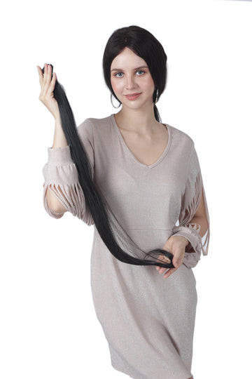 16-30 inch 100% human hair Straight Dark brown 100 Strands I Tip Hair Extension For Women