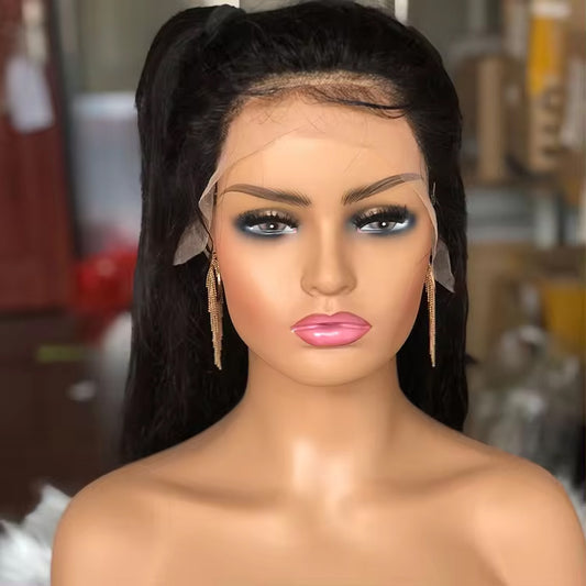 Stand Women Wig Upper Body Pvc Female Maniquines Heads Displaying With Shoulders For Display