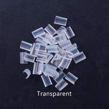 Ritzkart Transparent EXTENSION Keratin glue for hair Nail Tip Keratin U-Shaped for hair extension