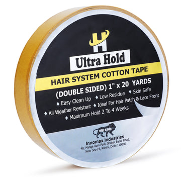 Premium 20 Yard Ultra Hold Hair System Tape for Men's Hair Patch & Lace Front - Double Sided Cotton Adhesive