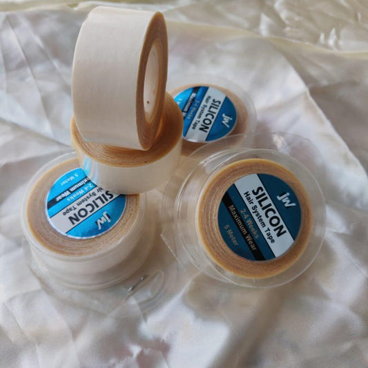 Ritzkart Silicone Super Thin With Extra Cotton Net Base Tape For Patch/Wig (5 M)