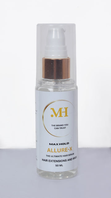 Max Hold Hair Serum for Wigs & Extensions - Superior Hold and Shine for Effortless Styling(50 ml/100 ml)