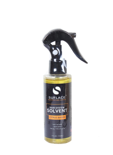 Suflace Gentle Surface Hair System Remover - 118ml Bottle, Skin-Safe Formula for All Types of Glue"