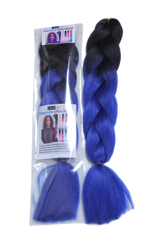 IMPRESIVE PREMIUM Ultra Braid - 24 Inch Braids Raw Hair for Wigs, Extensions, Dreadlocks