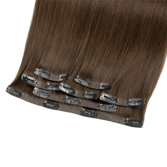 PU Seamless Tape Clip Hair Extension 7 PC , 5 PC , 1 PC  Human Hair Extension SIZE 12 TO 32 INCH   BLACK  , BROWN ,  GOLDEN COLOR