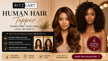 100% Human Hair Toppers for Women – Best Solution for Thinning Hair & Hair Loss