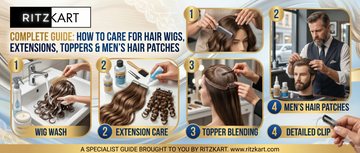 Complete Guide: How to Care for Hair Wigs, Extensions, Toppers & Men’s Hair Patches