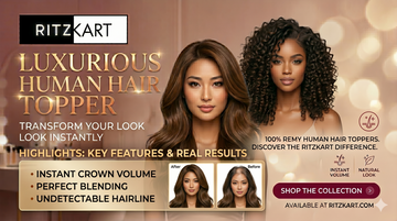 100% Human Hair Toppers for Women – Best Solution for Thinning Hair & Hair Loss