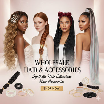 Synthetic Hair Extensions & Fashionable Hair Accessories "Wholesale Only