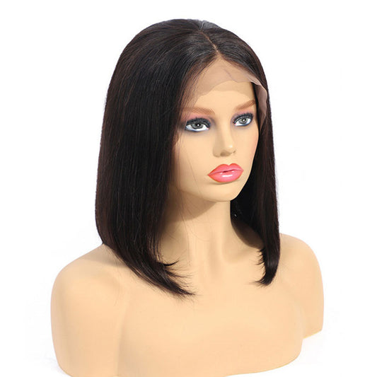 Wig Women's Real Wig Headgear