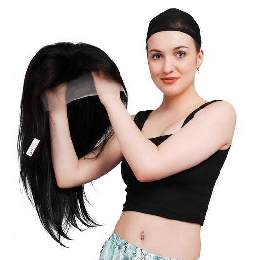 13x4 Lace Front Straight Human Hair Wig – Natural Looking Lace Wig for Women Available in 16"–32" Lengths Wholesale Price Buy 2 Wigs Get Extra Discount Special Combo Offer 4 Wigs Up to 40% Off (20", 24", 28", 32")