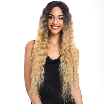 Synthetic Lace Wigs Body Wave Lace Front Black synthetic Wigs Lace Natural Fiber Wigs (Copy) (Copy)