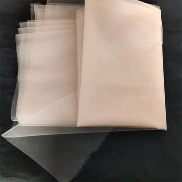 1 Meter Swiss Lace Net – Skin Color Lace Material for Wig Making & Hair Patch Base – Soft, Breathable, Transparent Mesh 36 x 46 Inch Size Premium Skin Lace for Natural Hairline Look & Custom Hair Wigs