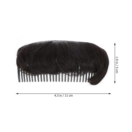 1 PC Bump It Up Volume Hair Base Women Volume Bump Inserts Hair Bun Invisible False Hair Clip Hair Bump Up Combs Clips Bump Fluffy Hair Pad Styling Insert Tool for DIY Hairstyles