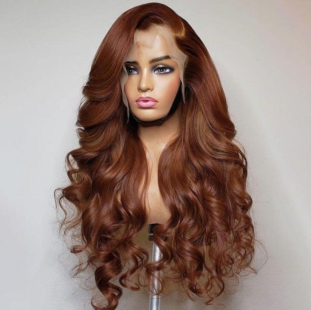 Real Human Straight Hair Wig Head Cover