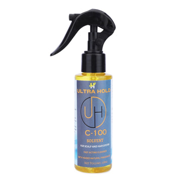 Adhesive Remover 118ml Professional Glue Remover and Scalp Cleanser for Hair Systems Fast-Acting Skin-Safe Formula with Natural Fragrance Gently Removes Glue (ultra hold solvent 118 ml)