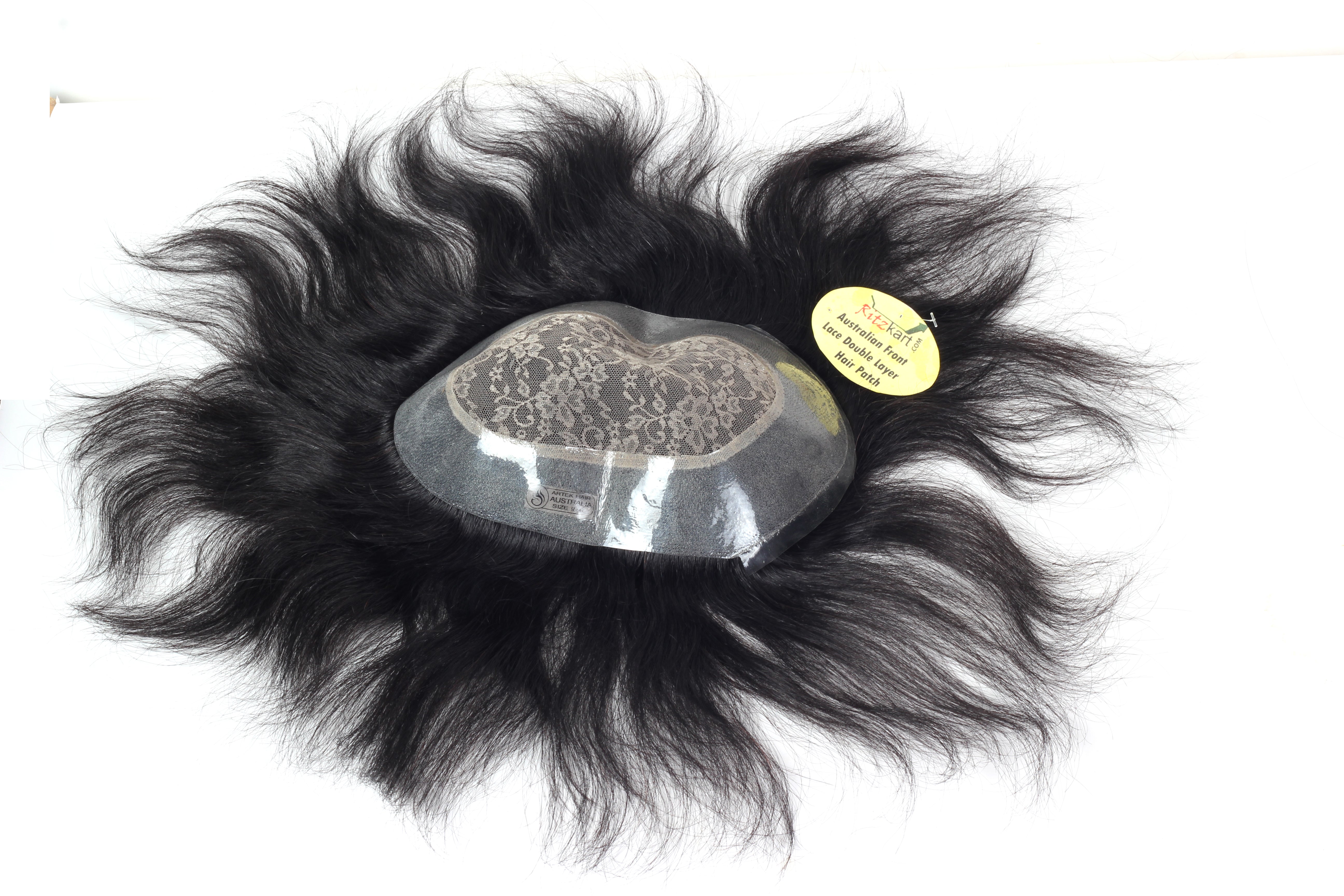 100% Human hair Men patch Front Line Australian base 0.03 ultra Thin Natural Skin PU Front hairline,With Double Layer Swiss Lace Hair Men Wig Hair Replacement System For Any Style & Long life