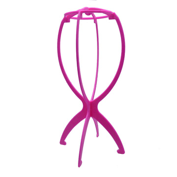 Ritzkart Hair Wig Stand 1 Pc Foldable Adjustable Plastic Wig Holder for Studio & Salon Display Portable Wig & Extension Stand Wig Dryer for Barber Shop Travel-Friendly Wig Display Tool Stylist Gift for Women