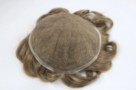 stock toupee 8x10 6inch human hair stock toupee full swiss lace toupee for men