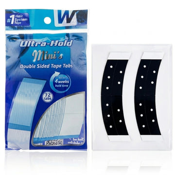 Ritzkart Ultra Hold Lace Front Wig Tape Combo Pack – 72 Tabs Blue + 2 Pcs Sample Black Strong Hold Air Flow Tape for Wig Toupee & Hair Patch