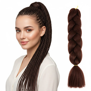 Ritzkart Impresive Ultra Braid - 22 inch Braids Raw Hair for Wigs, Extensions, Dreadlocks