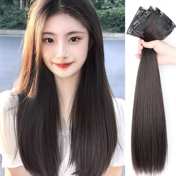 Three-piece Extra Hair Volume Fluffy Hair Piece Invisible Seamless Hair Extension