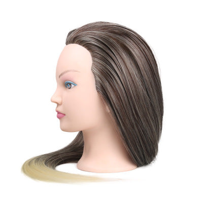 Wig Head Mold Color Head Mold Training Head Coil Hair Braided Hair Mold Head