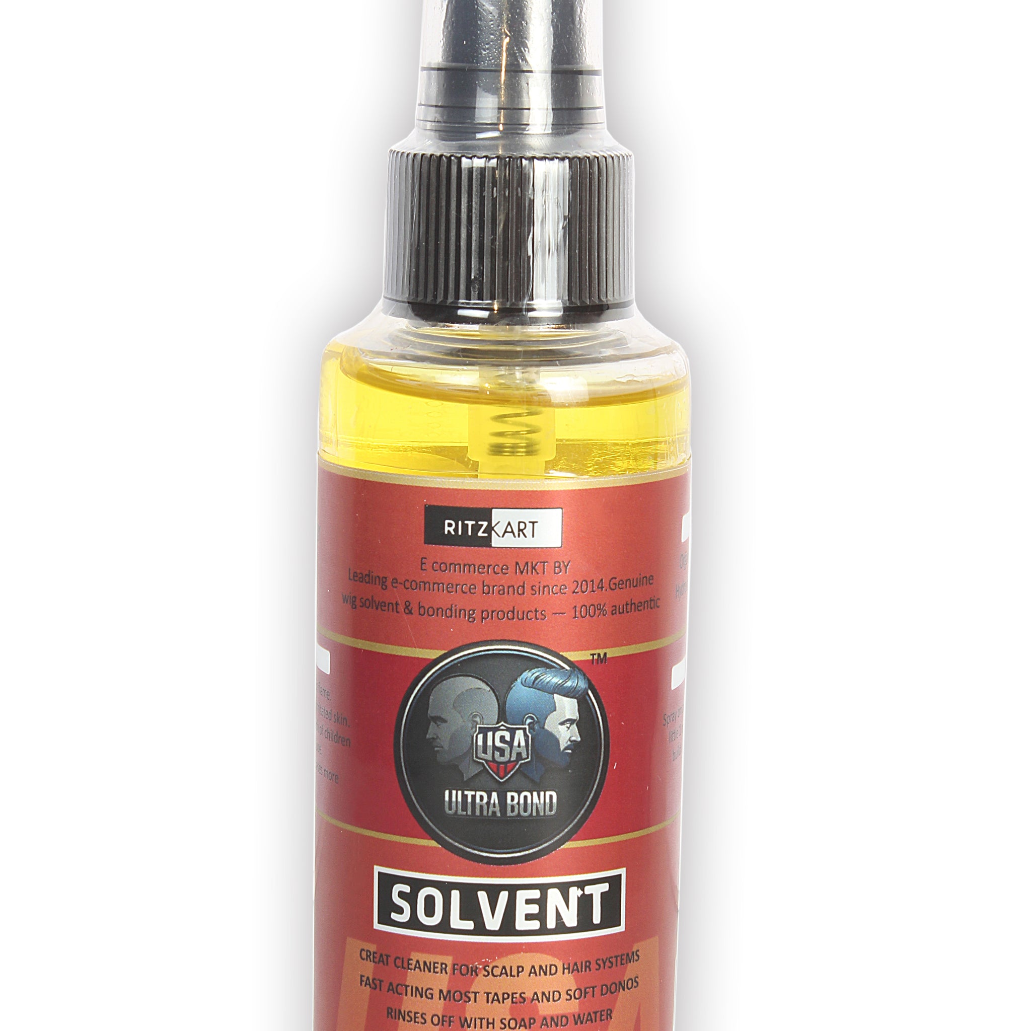 Ritzkart USA Ultra Bond Remover 118ml – Professional Hair Adhesive & Lace Wig Glue Remover Safe & Effective Solution for Removing Hair Patch Front Lace and Full Wig Glue