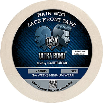 Ritzkart Ultra Bond Less Shine Hair System Tape – 7 Yards Roll Double-Sided Strong Hold Adhesive for Toupee Front Lace & Hair Replacement Systems